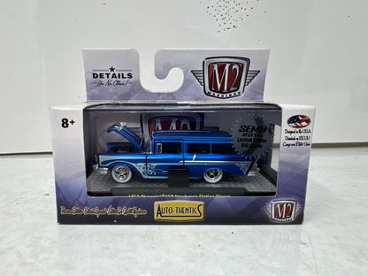 M2 Machines Auto-Thentics 1957 Chevy 150 Handyman Wagon SEMA 1:64 Diecast