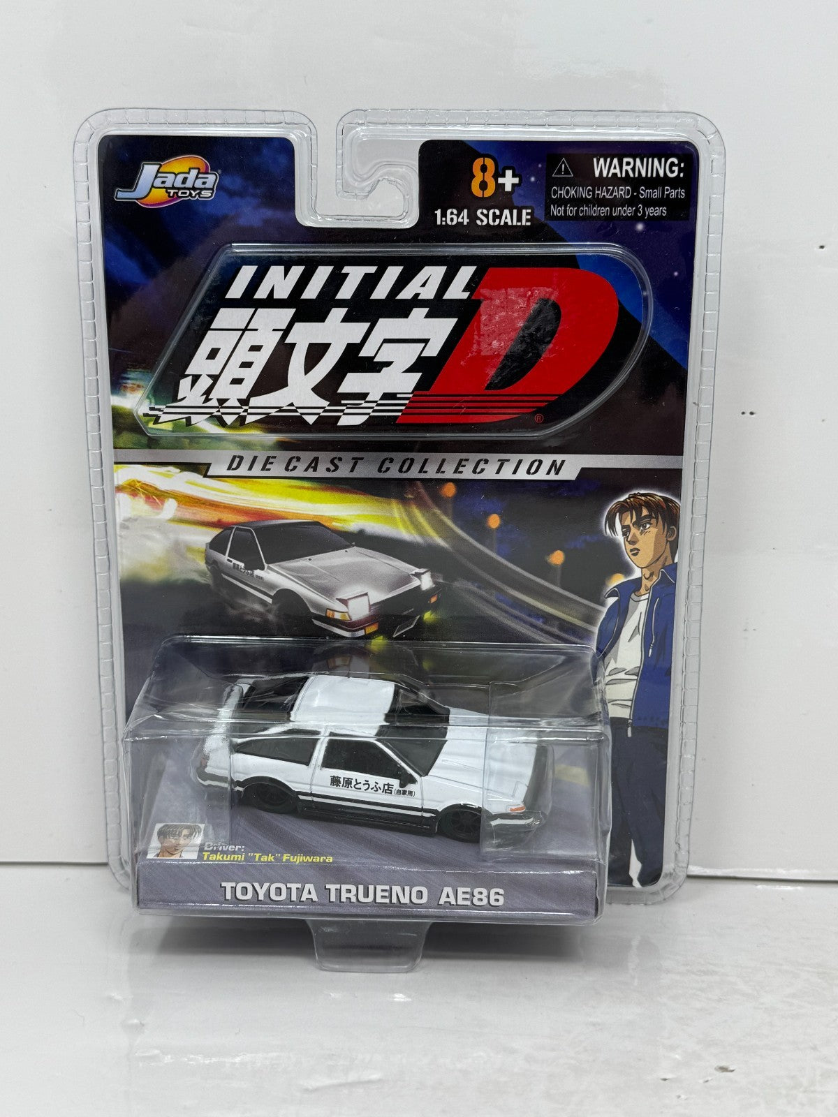 Jada Toys Initial D Toyota Trueno AE86 1:64 Diecast