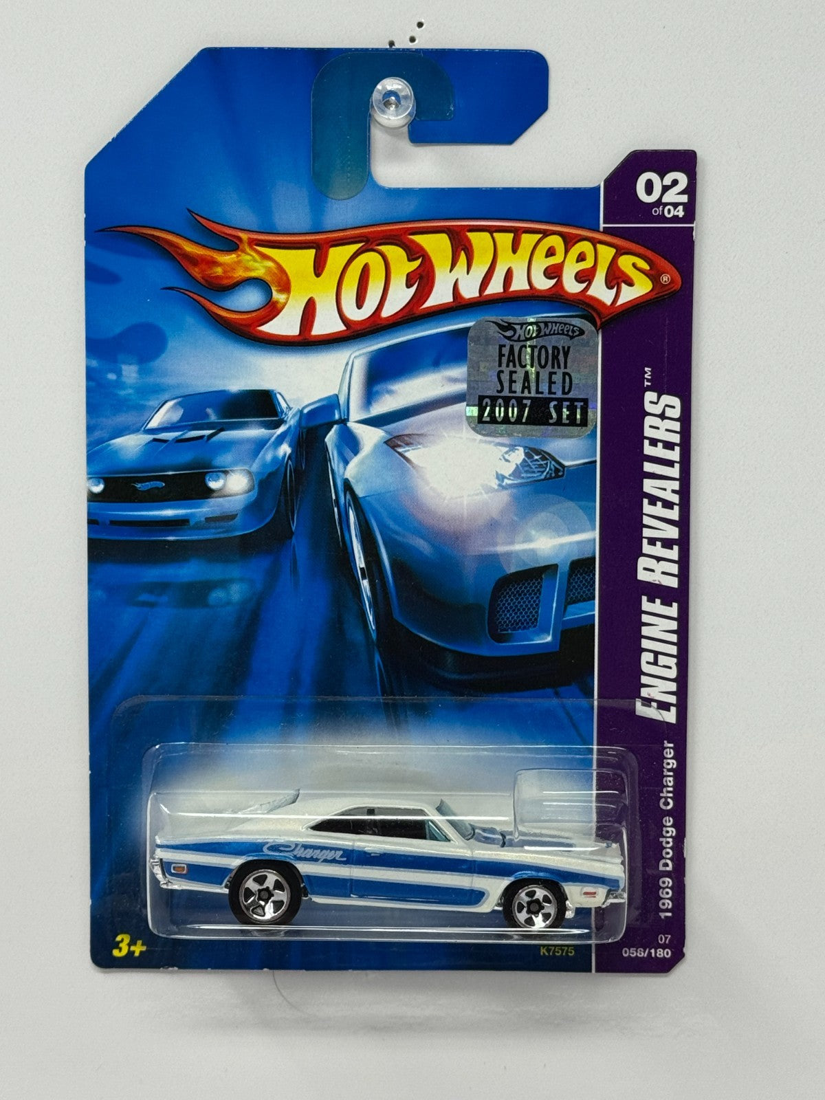 Hot Wheels Engine Revealers 1969 Dodge Charger 1:64 Diecast Factory Sealed
