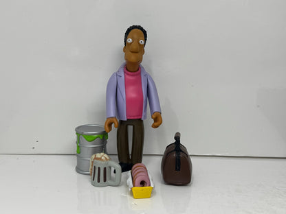 Simpsons World of Springfield Moe’s Tavern Regulars Set Playmates Diorama
