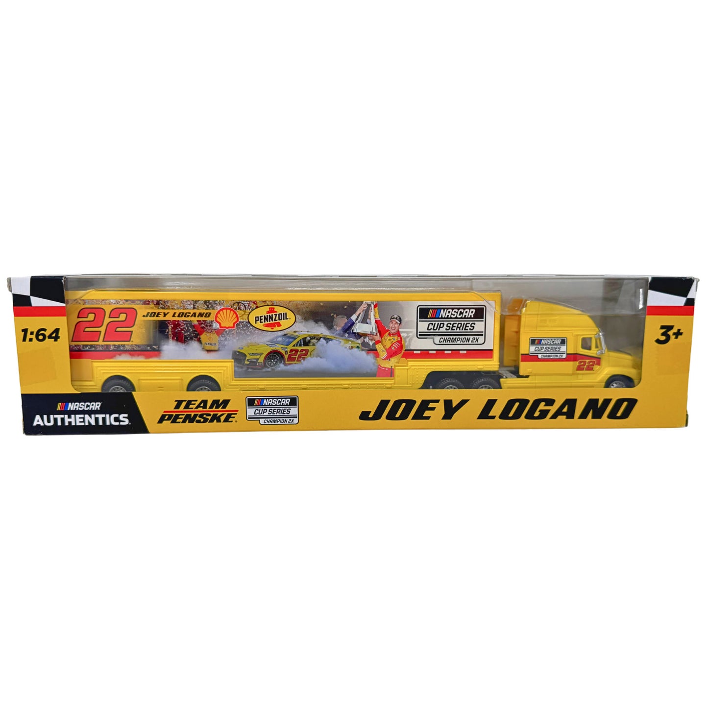 Lionel Nascar Hauler #22 Joey Logano Penske Cup Series Champion 2x 1:64 Diecast