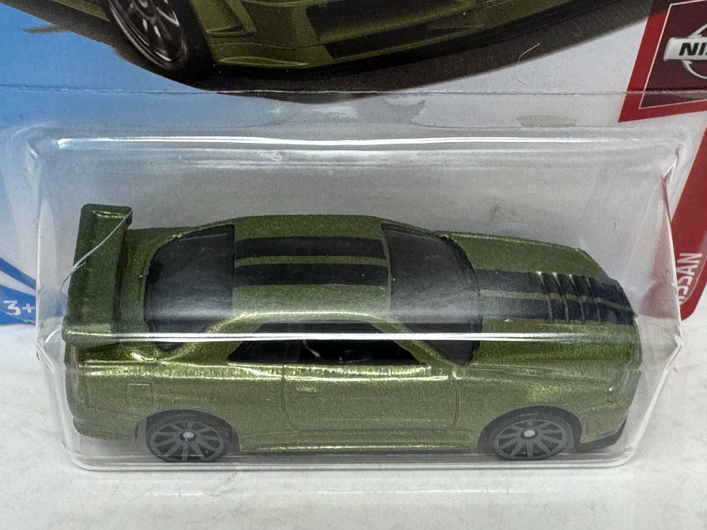 Hot Wheels Nissan Skyline GT-R BNR34 1:64 Diecast Green
