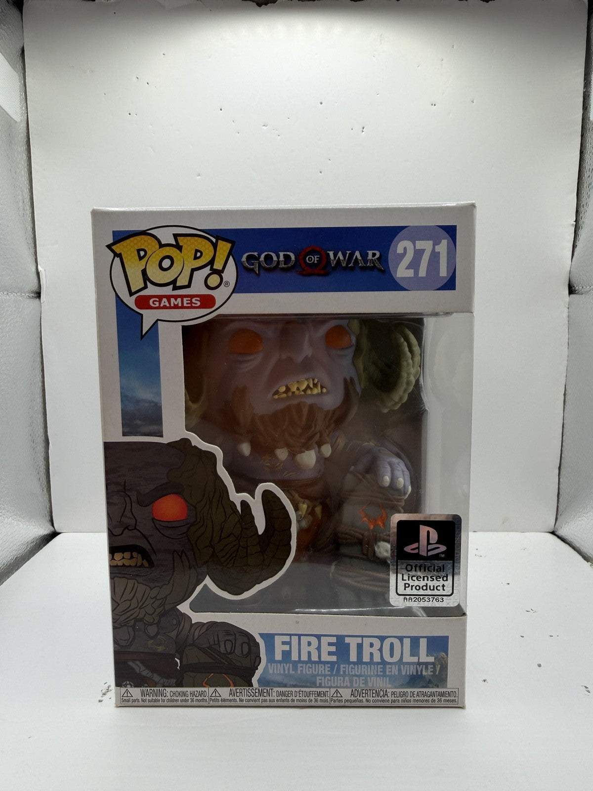 Funko Pop! Games God of War #271 Fire Troll Playstation Vinyl Figure