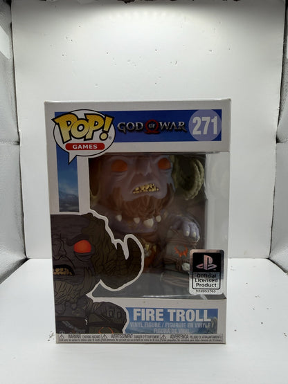 Funko Pop! Games God of War #271 Fire Troll Playstation Vinyl Figure