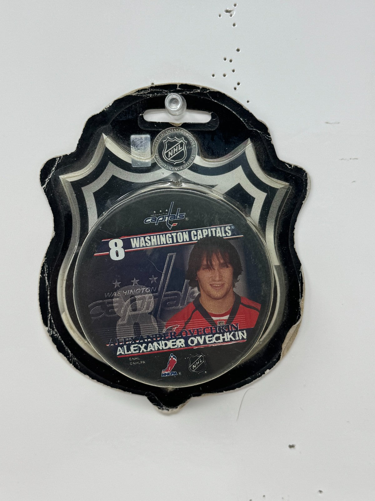 Alexander Ovechkin #8 Washington Capitals Official NHL Player Photo Hockey Puck