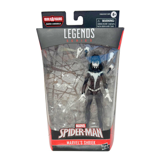 Marvel Legends Spider-Man Marvel's Shriek Action Figure NO BAF PIECE