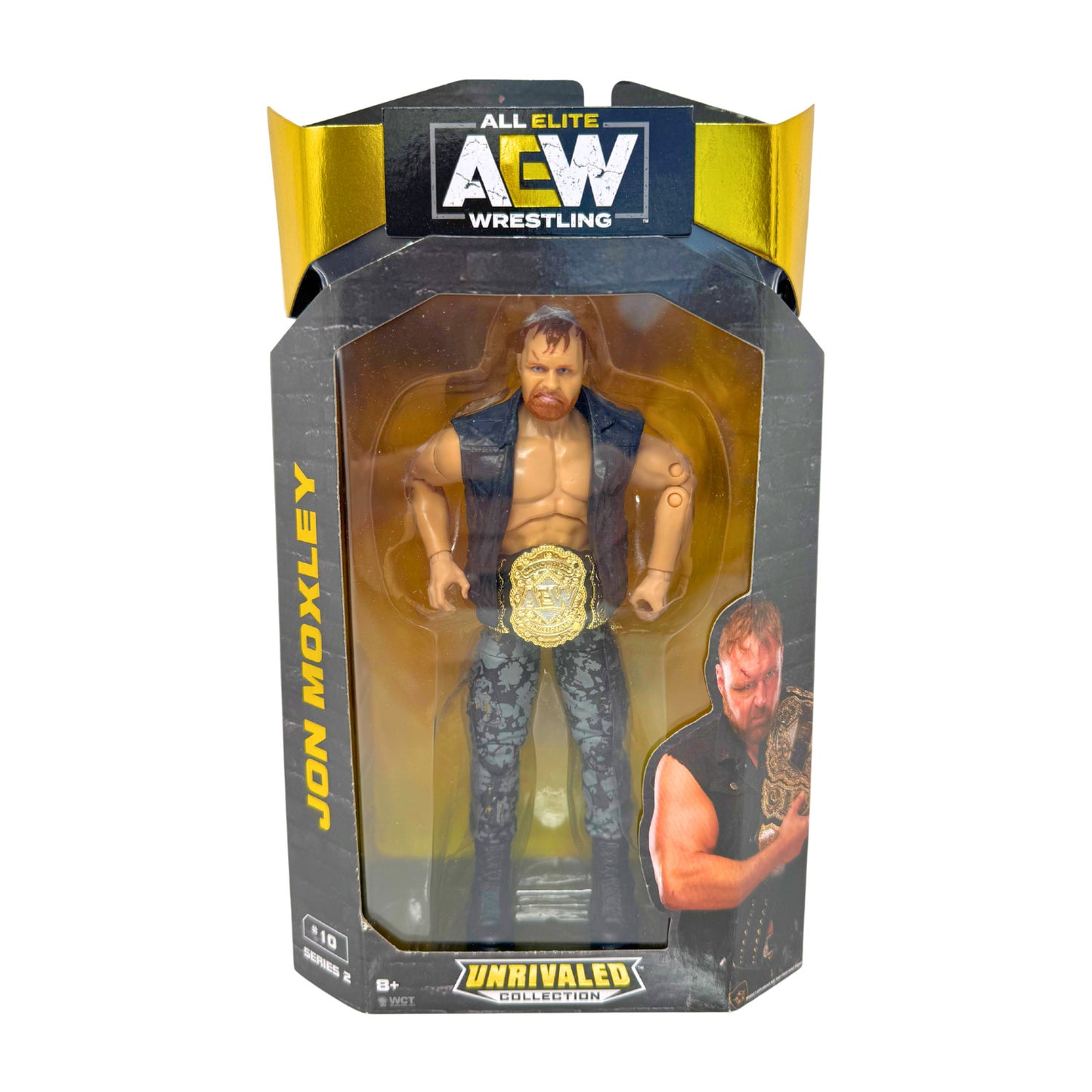 Jazwares AEW Unrivaled Series 2 Jon Moxley Action Figure