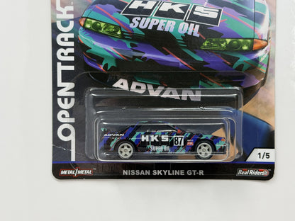 Hot Wheels Premium Open Track Nissan Skyline GT-R 1:64 Diecast