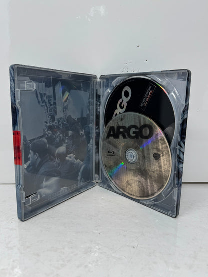 Argo (Blu-ray) Steelbook Ben Affleck Thriller Good Condition!!!