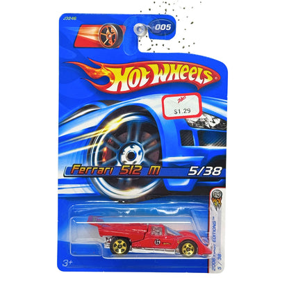 Hot Wheels 2006 First Editions Ferrari F512 M 1:64 Diecast