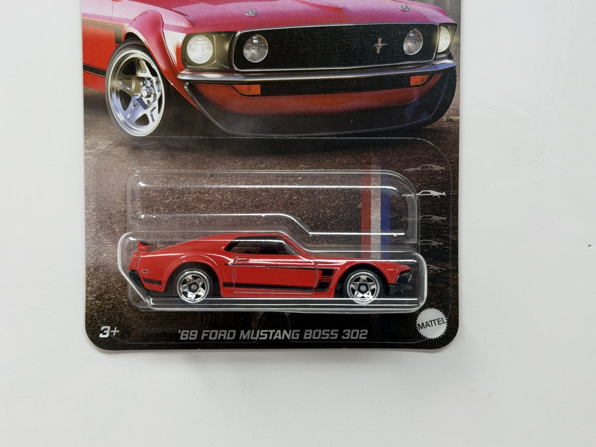 Hot Wheels Silver Series Mustang 60 Years 1969 Boss 302 1:64 Diecast
