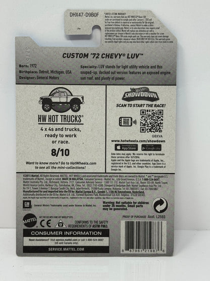 Hot Wheels HW Hot Trucks 1972 Chevy LUV 1:64 Diecast