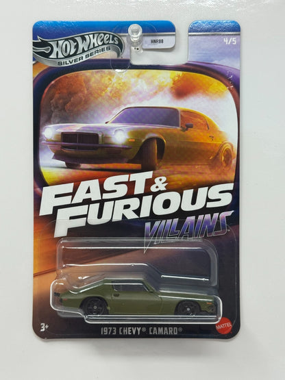 Hot Wheels Fast & Furious Villains 1973 Chevy Camaro 1:64 Diecast