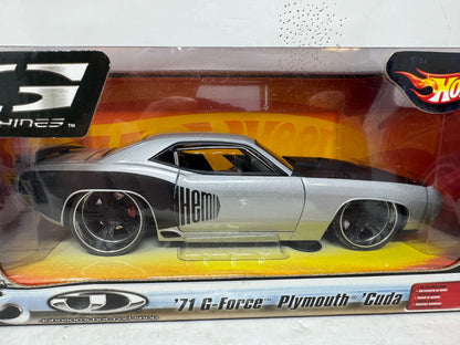 Hot Wheels G Machines 1971 Plymouth Cuda 1:24 Diecast