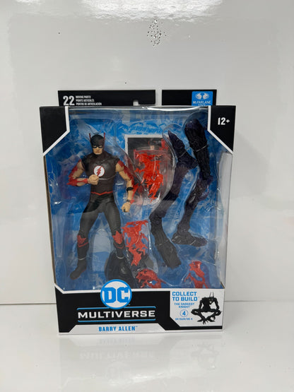 McFarlane DC Multiverse The Darkest Knight BAF Speed Metal Complete Set of 4