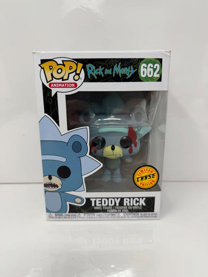 Funko Pop! Animation Rick and Morty #662 Teddy Rick Chase Vinyl Figure