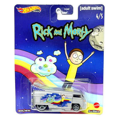 Hot Wheels Premium Rick and Morty Volkswagen Drag Bus 1:64 Real Riders
