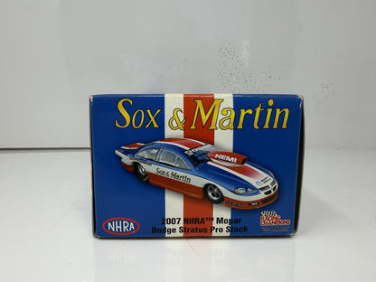 Racing Champions NHRA Sox & Martin 2007 Dodge Stratus Pro Stock 1:24 Diecast
