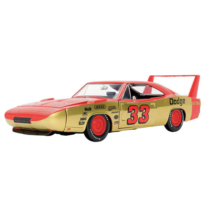 Jada Bigtime Muscle 1969 Dodge Charger Daytona #33 MiJo Exclusive 1:24 Diecast