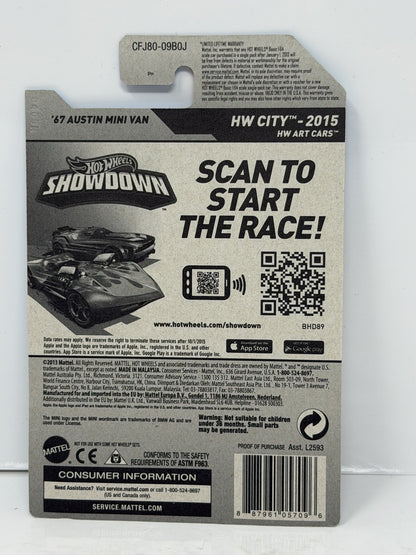 Hot Wheels ZAMAC HW City 1967 Austin Mini Van 1:64 Diecast