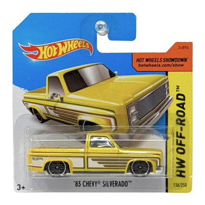 Hot Wheels HW Off-Road 1983 Chevy Silverado 1:64 Diecast Short Card