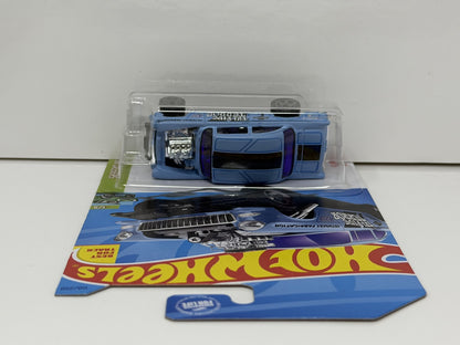 Hot Wheels HW Gassers 1955 Chevy Bel Air Gasser Blue 1:64 Diecast U.S. Card