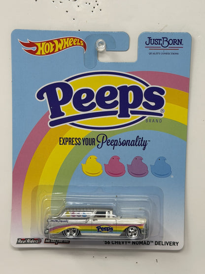 Hot Wheels Peeps 1956 Chevrolet Nomad Delivery 1:64 Real Riders