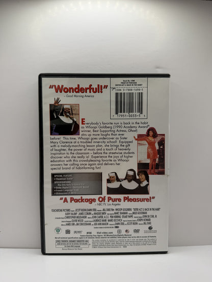 Sister Act 2 Back in the Habit (DVD) Whoopi Goldberg Comedy