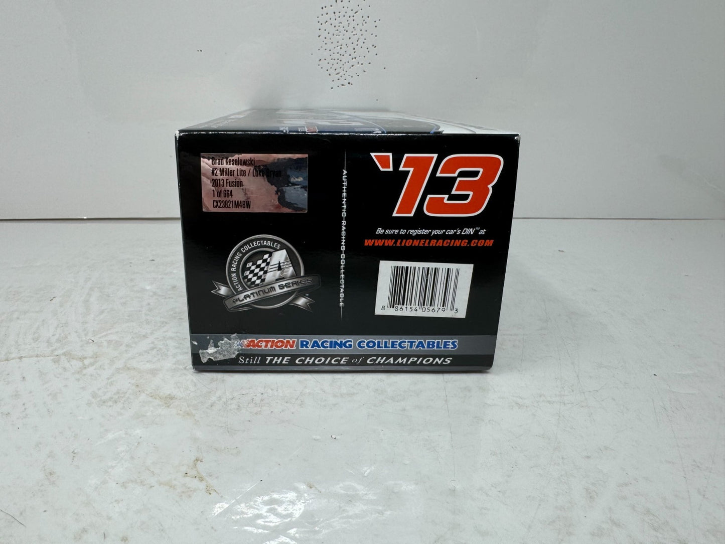 Lionel NASCAR #2 Brad Keselowski Miller Lite Luke Bryan Fusion 1:24 Diecast