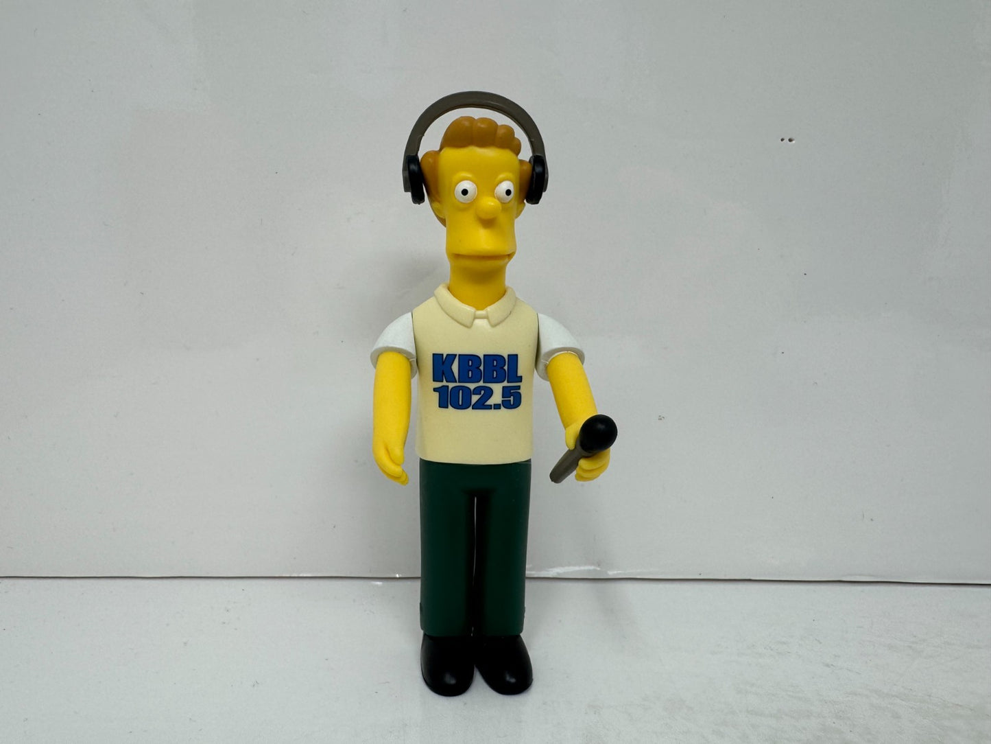 Simpsons World of Springfield KBBL Radio Station Set Playmates Diorama