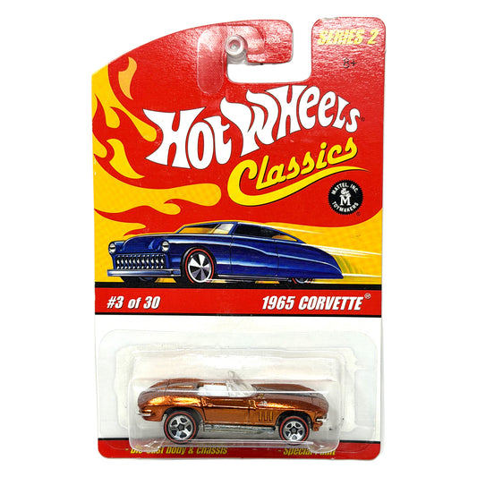 Hot Wheels Classics Series 2 1965 Corvette Spectraflame 1:64 Diecast Copper