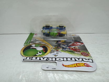 Hot Wheels Mario Kart Yoshi Mach 8 1:64 Diecast