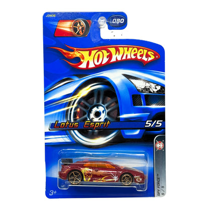 Hot Wheels Spy Force Lotus Esprit 1;64 Diecast Red