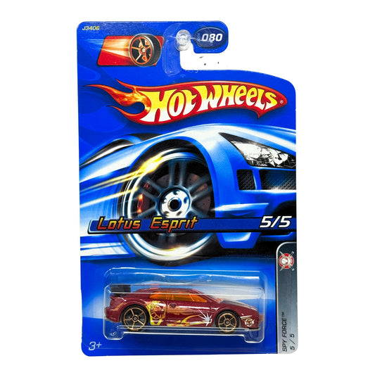 Hot Wheels Spy Force Lotus Esprit 1;64 Diecast Red