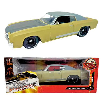 Joyride RC2 Fast & Furious 1970 Chevrolet Monte Carlo Tokyo Drift 1:18 Diecast