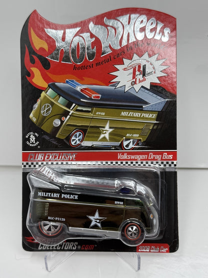 Hot Wheels RLC Red Line Club 2009 Club Volkswagen Drag Bus 1:64 Diecast