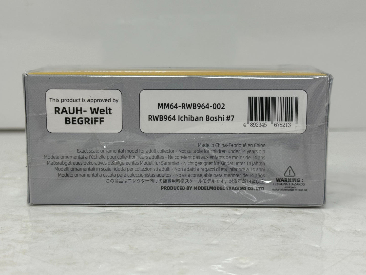 Model Model RWB964 Ichiban Boshi #7 Porsche 964 1:64 Diecast