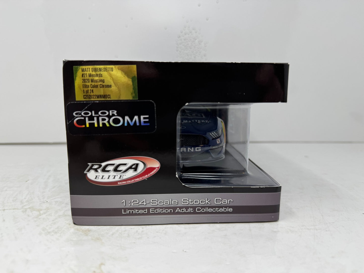 Lionel NASCAR Elite #21 Matt DiBenedetto Menards Chrome 1:24 Diecast 1 of 24