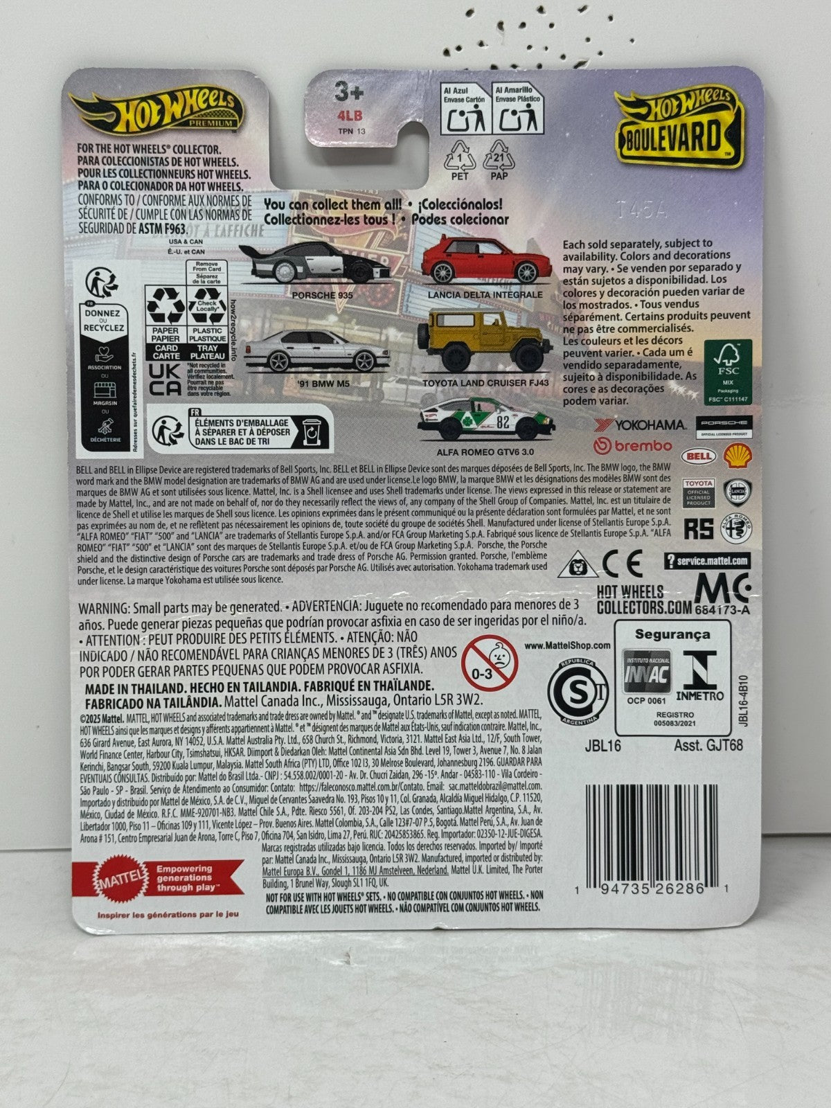 Hot Wheels Premium Boulevard #120 Alfa Romeo GTV6 3.0 1:64 Diecast