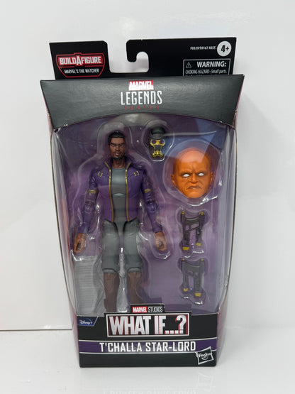 Marvel Legends What If…? T’Challa Star-Lord Figure w/ The Watcher BAF Piece