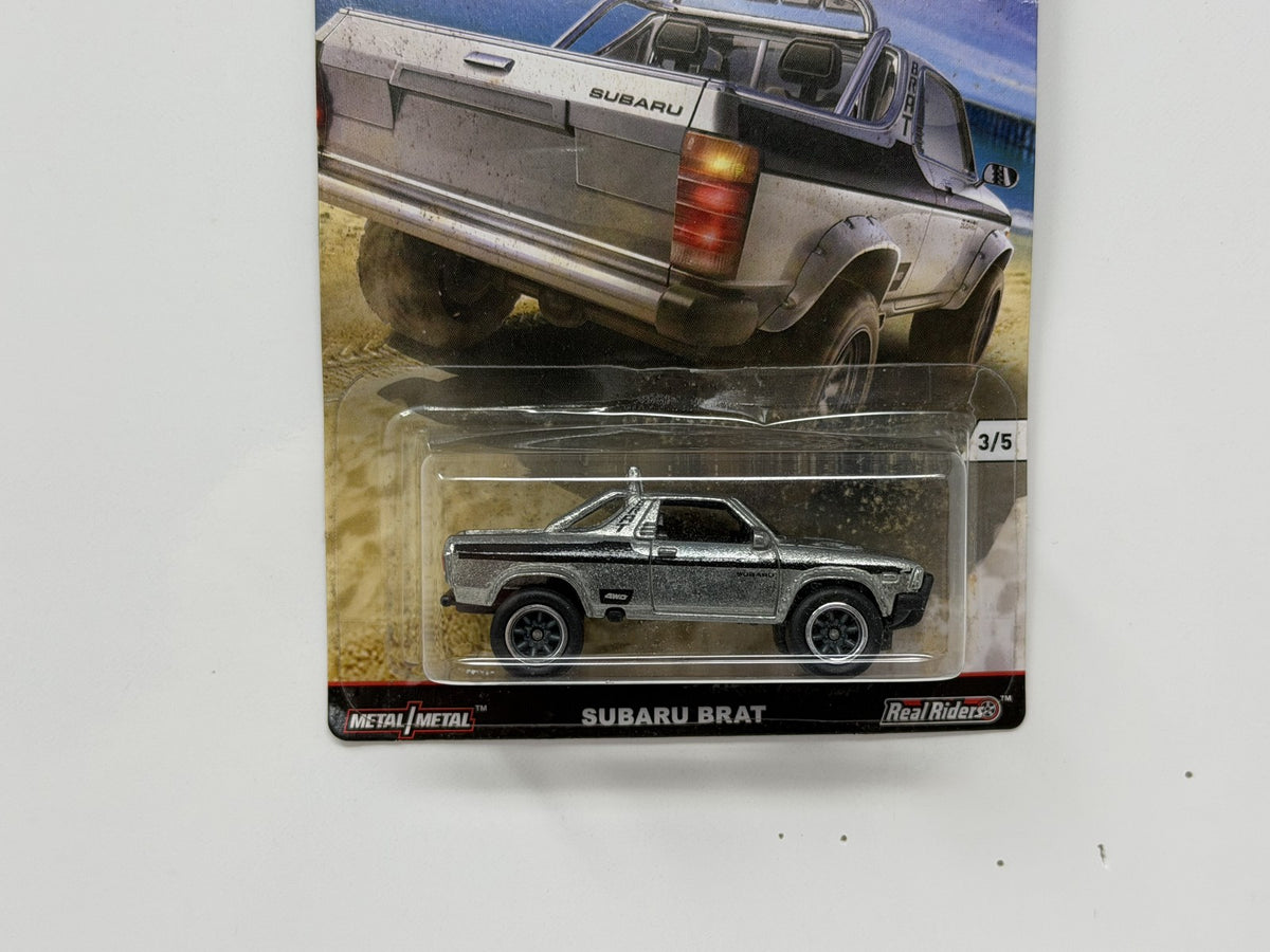 Hot Wheels Trucks Subaru BRAT 1:64 Diecast Real Riders