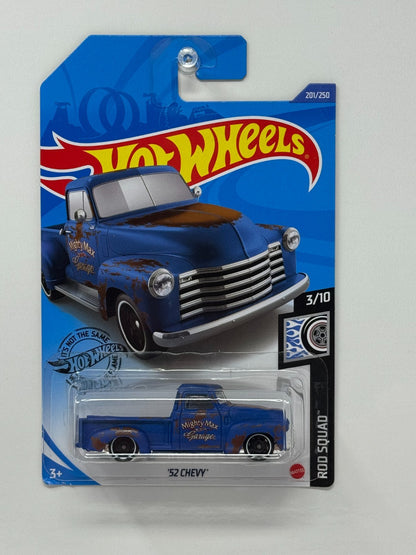 Hot Wheels Rod Squad 1952 Chevy 1:64 Diecast