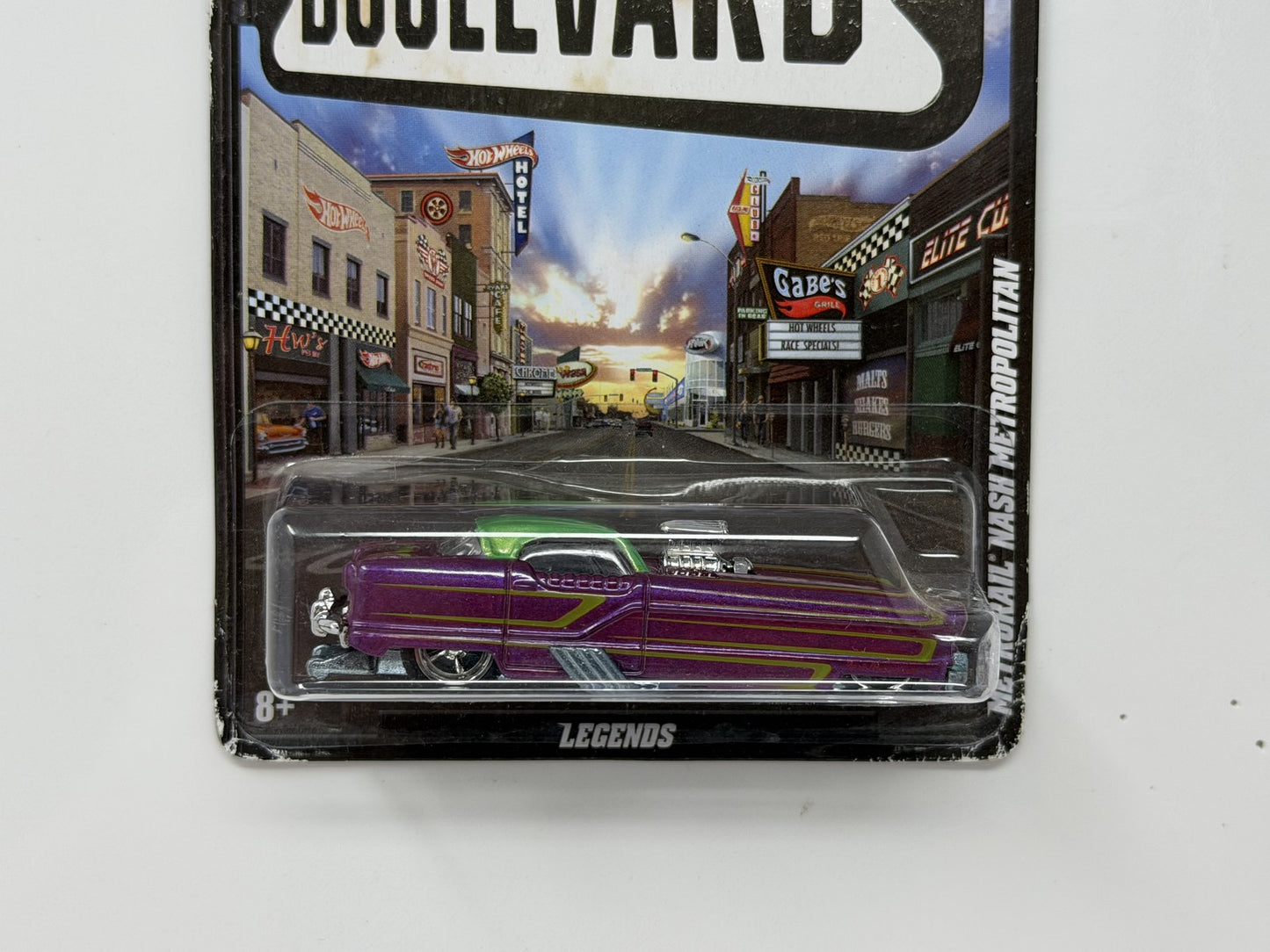 Hot Wheels Boulevard Metropolitan Nash Metropolitan 1:64 Diecast Real Riders