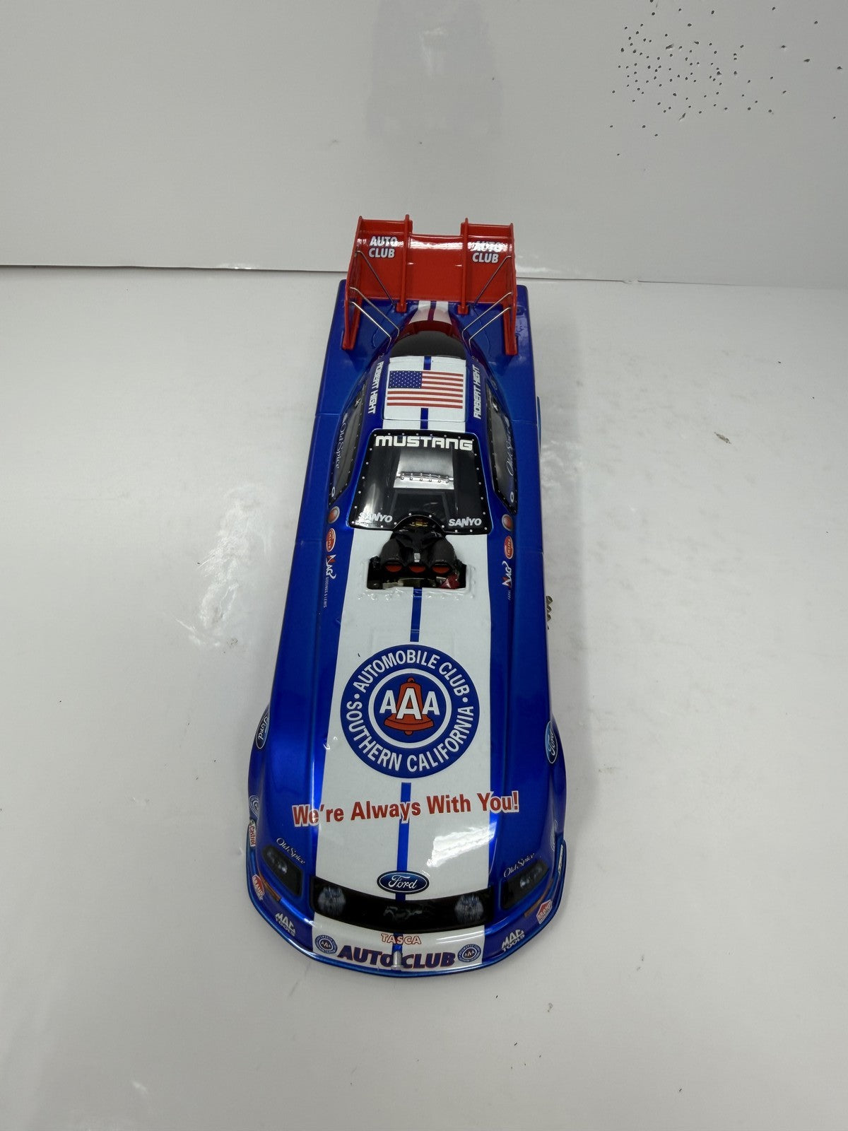 Action NHRA Robert Hight AAA 2008 Ford Mustang Liquid Color 1:24 Diecast