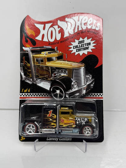 Hot Wheels 2011 Collector Edition Convoy Custom K-Mart Mail In 1:64 Diecast