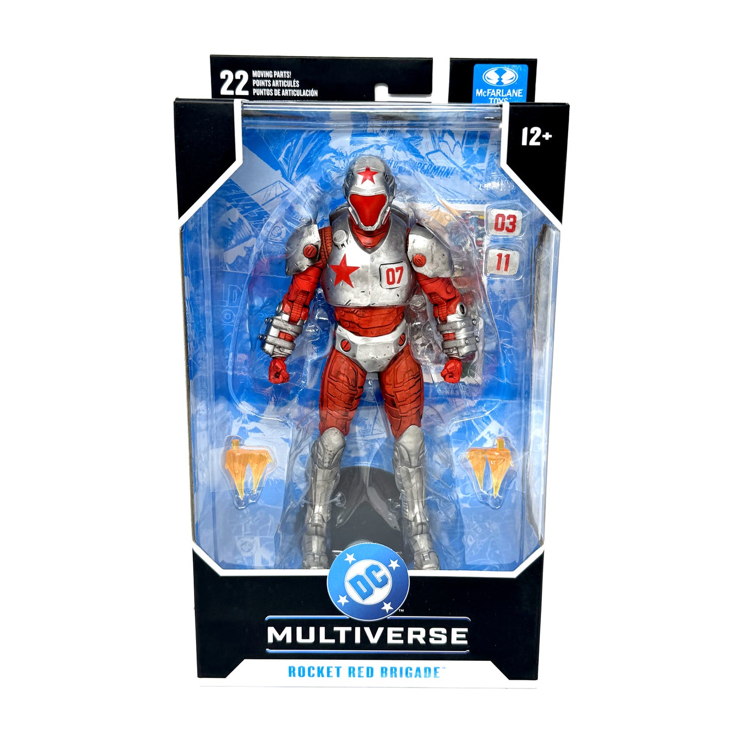 McFarlane DC Multiverse Rocket Red Brigade Action Figure