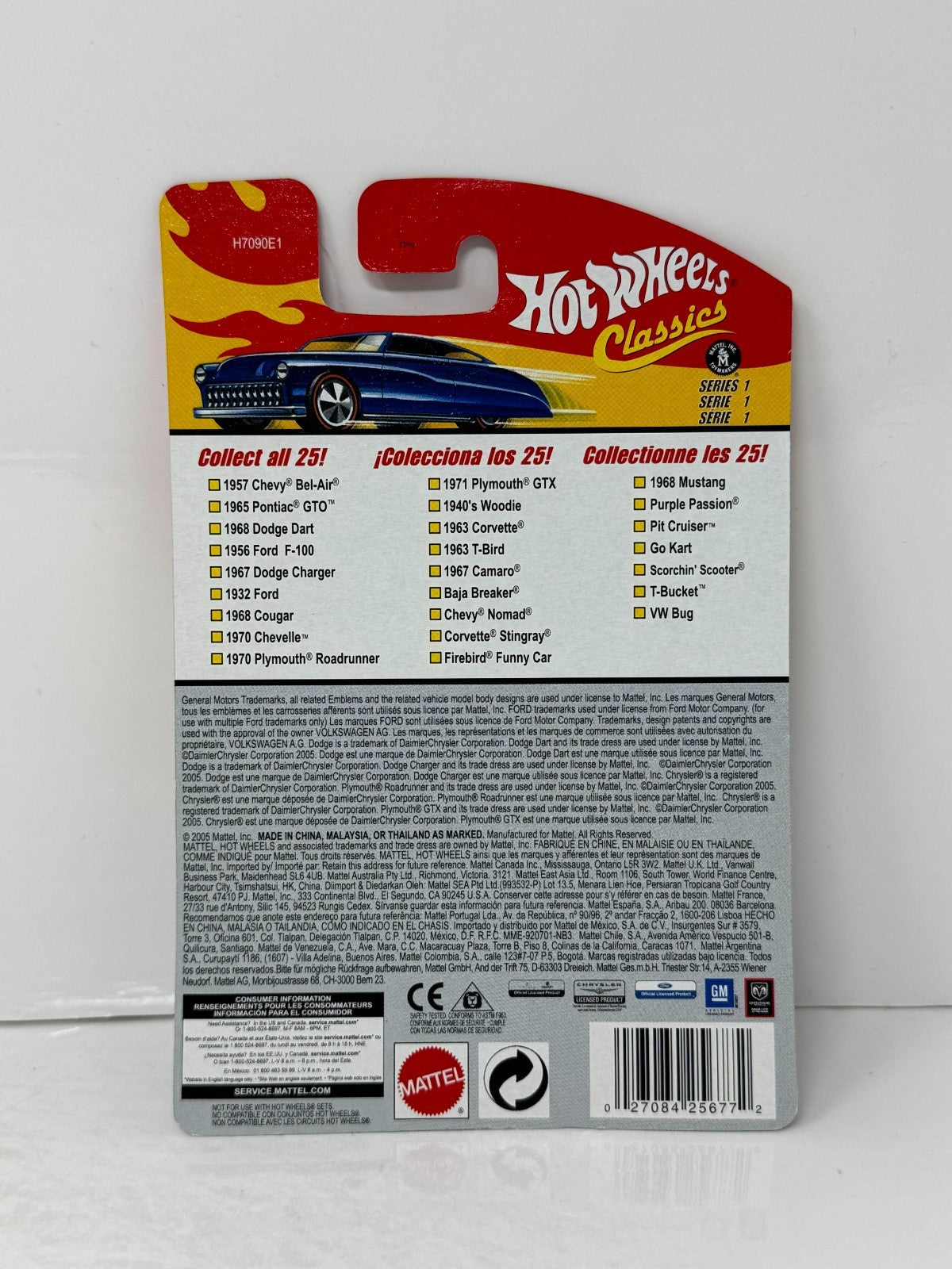 Hot Wheels Classics VW Bug 1:64 Diecast