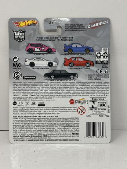 Hot Wheels Premium Modern Classics 1972 Mercedes-Benz 280 SEL 4.5 1:64 Diecast