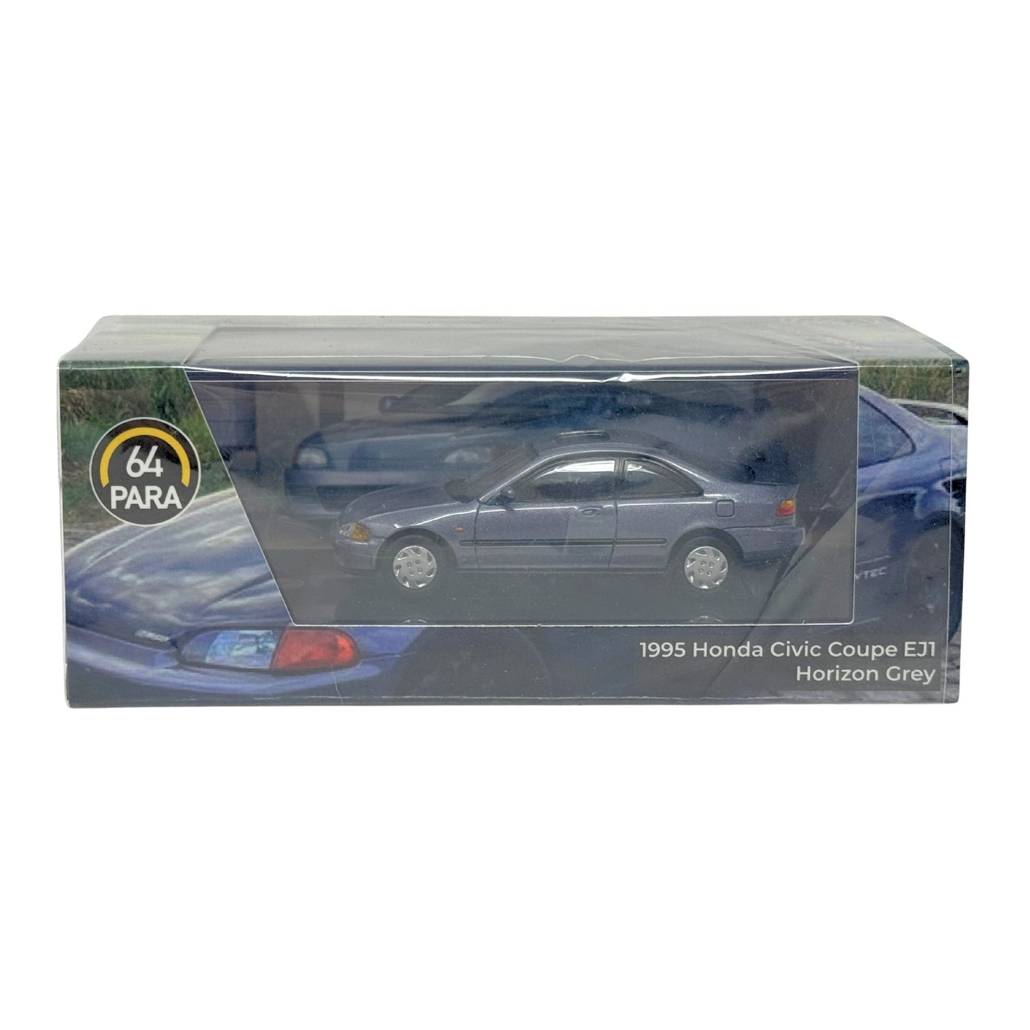 Paragon Para64 1995 Honda Civic Coupe EJ1 Horizon Grey 1:64 Diecast