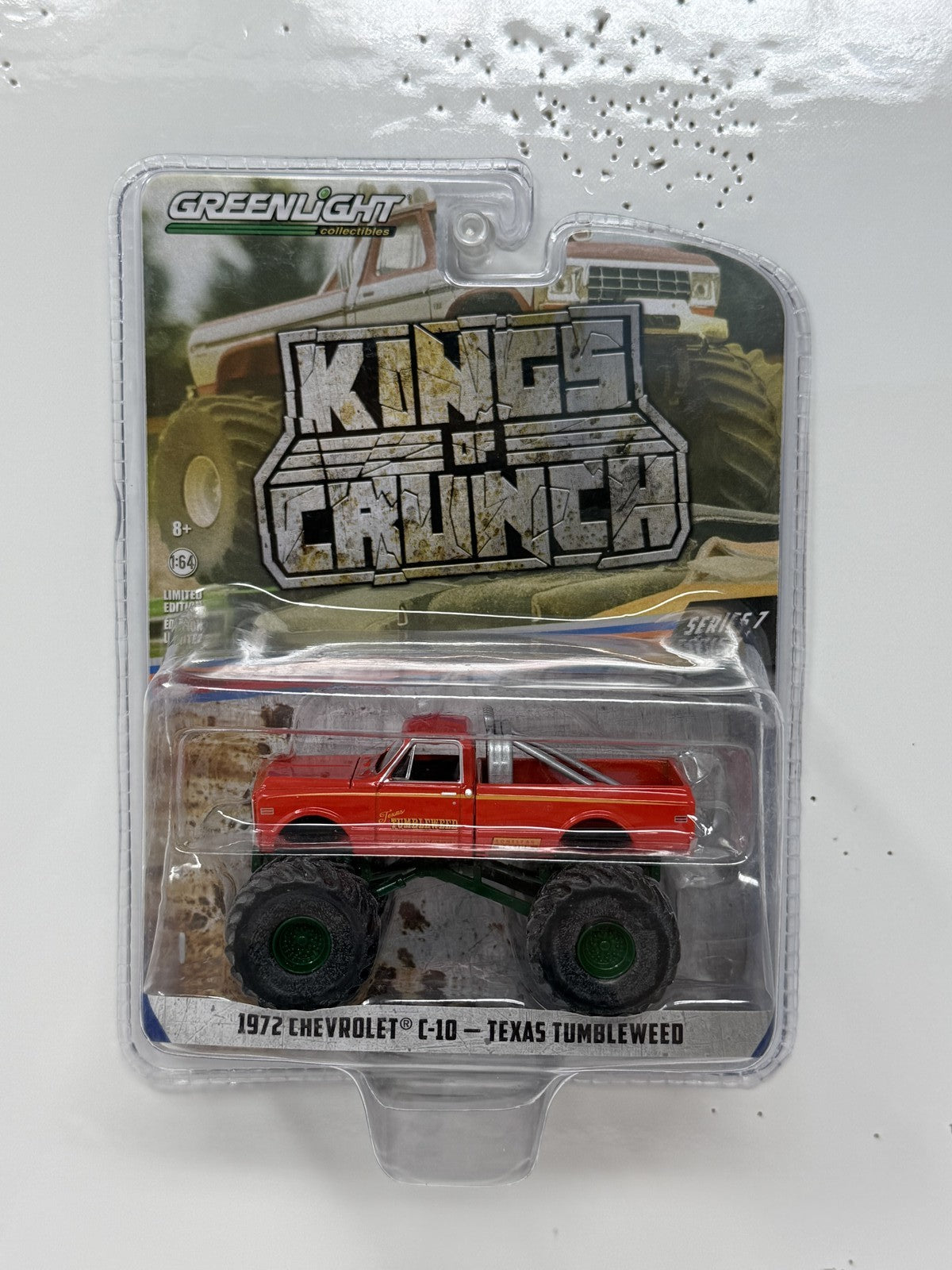 Greenlight Kings of Crunch Chevrolet C-10 Texas Tumbleweed CHASE 1:64 Diecast